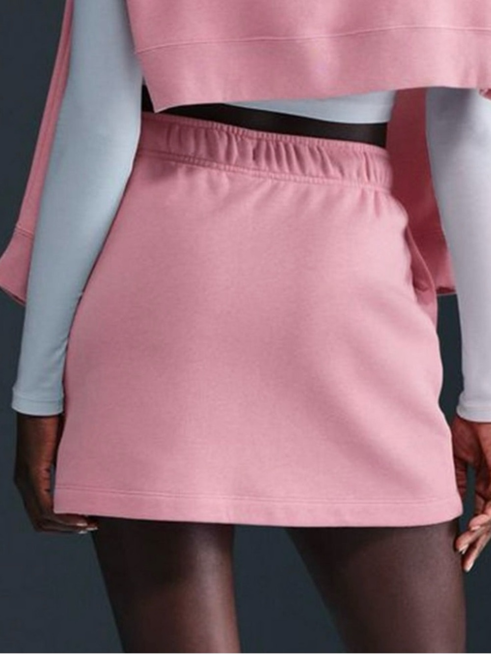 Nike Pink Drawstring Athletic Skirt - Picture 2 of 11